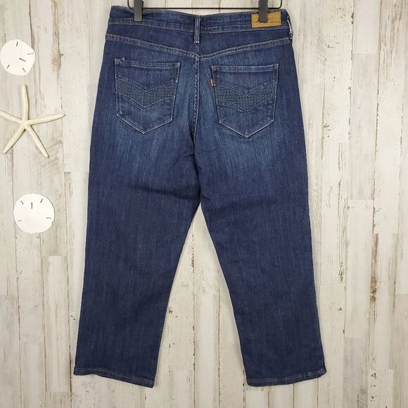Levi's Demi Curve Classic Jeans Blue Size 8 - Picture 2 of 10